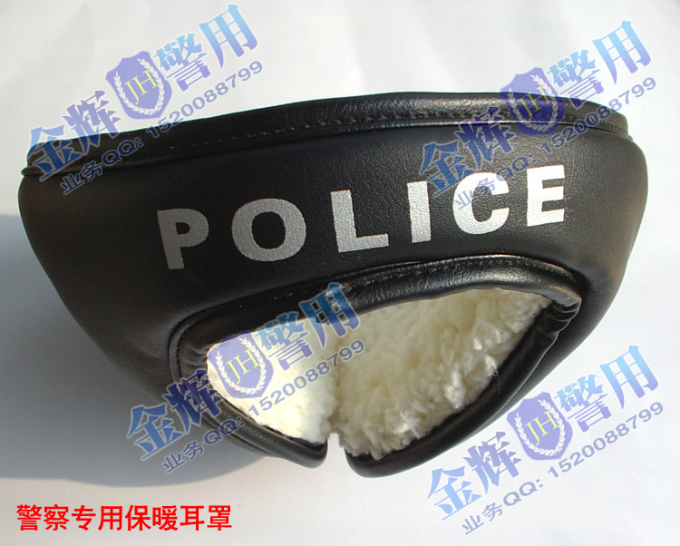 警察保暖耳套，警用防寒护耳，交警执勤防寒反光耳套