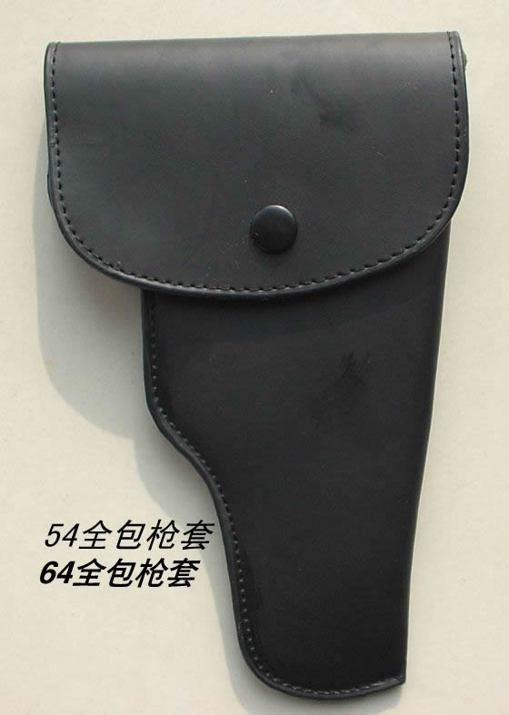 54全包牛皮手枪套，64全包牛皮手枪套，警用真皮枪套系列
