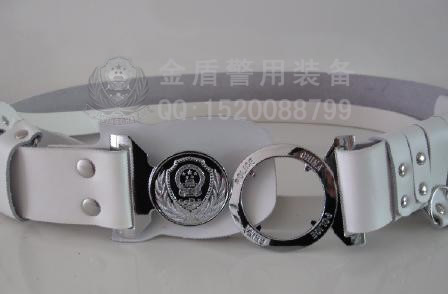 带斜跨武装执勤皮腰带 交警执勤腰带